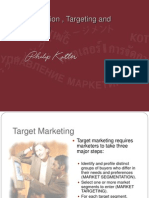 Segmentation Targeting and Positioning