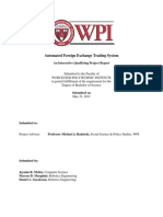 Automated Foreign Exchange Trading System