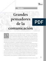 Grandes Pensadores de La Comunicación