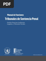 Manual de Funciones Tribunales de Sentencia Penal