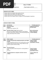 Lesson Plan 2 Photography