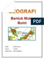 Bentuk Muka Bumi Malaysia Folio Tingkatan 1