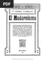 El Modernismo - Gomez Carrillo