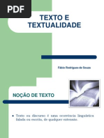 Texto e Textualidade