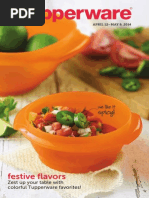 Tupperware Mid April 2014 Flyer