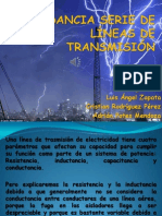 Impedancia Serie de Líneas de Transmisión