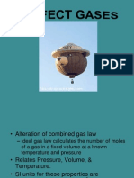 Perfect Gases