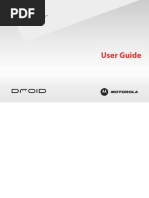 Motorola Droid - User Manual