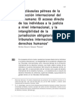 Las Cláusulas Pétreas Del Derecho Internacional