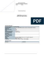 Functional Specs Sap