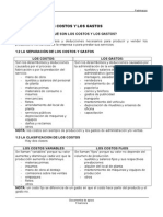 Calculo Gastos de Una Empresa