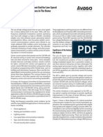 White Paper: Optical-Based Analog Front End For Low - Speed Powerline Communications in The Home