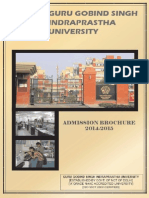 Part - A: Admission Brochure 2014-15