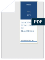 Capacitancia de Las Lineas de Transmision