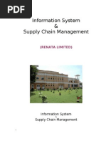 Supply Chain Management in Renata Limited