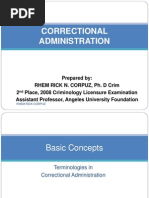 Institutional Corrections By: Rhem Rick N. Corpuz