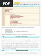 Old Ncert World History Ch8 American Revolution Causes Boston Tea Party Declaration of Independence Part 1 of 4