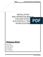 Skin Effect Current Tracing - Installation Manual