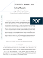 Modeling IEEE 802.15.4 Networks Over Fading Channels