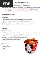 Frango KFC Genérico