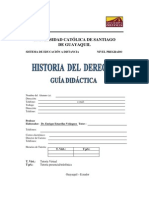 Historia Del Derecho I