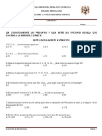 Cuadernillo de Ejercicios de Matematicas