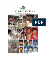 Human Rights Report 2013 - Odhikar Report On Bangladesh