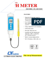 Pen PH Meter: Separate Electrode