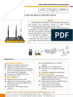 f3234s Cdma Wifi Router Technical Specification