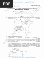 Kinematics of Machines Jan 2014