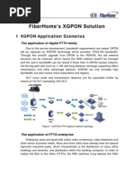 FiberHome's XGPON Solution