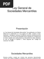 Ley General de Sociedades Mercantiles