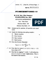 Exam Paper RGPV MMPD First Sem