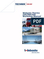 Webasto Thermo 230/300/350 Workshop Manual