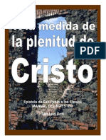 Efesios A La Medida de La Plenitud de Cristo