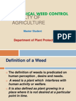 Biological Weed Control