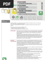 Isea Super Plus Public - Activated Sludge Plant - Treatment of Domestic Waste Waters