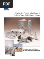 Flow Control Manifolds