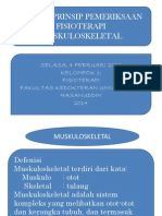 Prinsip-Prinsip Pemeriksaan Muskuloskeletal