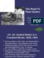 The Road To Pearl Harbor: Chapter 26: The United States in A Troubled World, 1920-1941