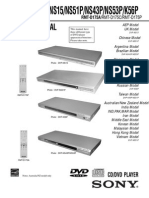 Service Manual: DVP-NS15/NS51P/NS43P/NS53P/K56P