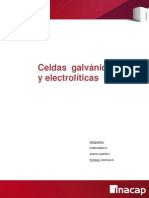 Celdas Galvanicas y Electroliticas