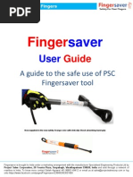 Fingersaver Impact Protection Tool User Manual