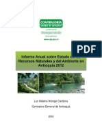 Informe Ambiental Recursos Naturales Antioquia 2011-2012