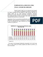 Estudio de Mercado de La Urea en El Peru