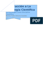 Introduccion A La Psicologia Cientifica