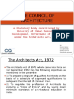 The Council of Architecture