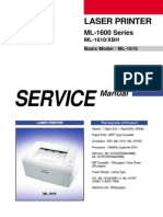 Samsung ML-1610 Printer Service Manual