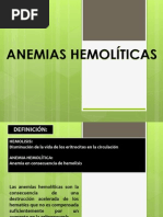 Anemias Hemolíticas