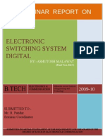 Ewsd-Electronic Switching System Digital